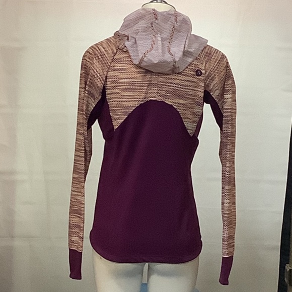 Marmot Trail wind hoodie purple - Picture 3 of 5